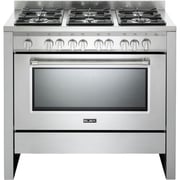 Elba Gas Cooker with Double Oven and Grill, 60x60cm – EX166FGSA
