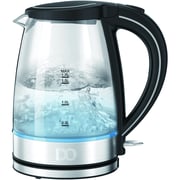 Ido Glass Electric Kettle 1.7 Liter 2000 Watt, Black - EKG2000-BK