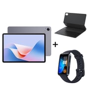 Huawei Matepad S Tablet - WiFi 256GB 8GB RAM 11.5inch Space Grey + Keyboard + Band 8