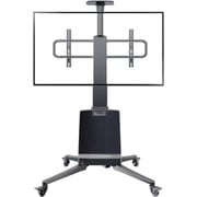NB Ergonomic Motorized TV Floor Stand Black