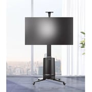 NB Ergonomic Motorized TV Floor Stand Black