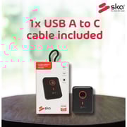 SKA Power Bank 10000mAh Black PC1010
