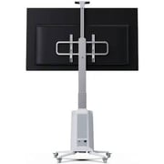 NB Ergonomic Motorized TV Floor Stand White