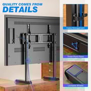 Rfiver Table Top TV Stand Black