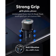 SKA Dual Port Car Charger Black
