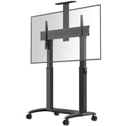 NB Ergonomic Motorized TV Floor Stand Black