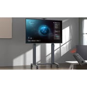 NB Ergonomic Motorized TV Floor Stand Black