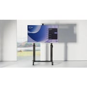 NB Ergonomic Motorized TV Floor Stand Black