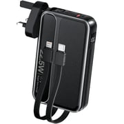 Green Lion Charge Mate Power Bank 10000mAh Black GNCHGMT10PBK