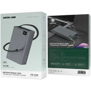 Green Lion Power Bank 10000mAh Grey GNRET35W10GY