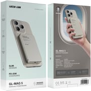 Green Lion GL-Mag 5 Power Bank 5000mAh Titanium GNMAG5KPBTI