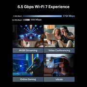 TP-Link Archer BE400 BE6500 Dual-Band Wi-Fi 7 Router