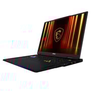 MSI Raider 18 HX AI Gaming (2025) Laptop - 2nd Series / Intel Core Ultra 9-285HX / 18inch UHD+ / 2TB SSD / 64GB RAM / 24GB NVDIA GeForce RTX 5090 Graphics / Win11 Home / English & Arabic Keyboard / Core Black / Middle East Version - [A2XWJG] - Pre-order