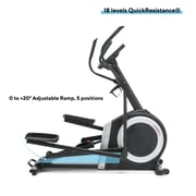 ProForm Elliptical Carbon EL, 125 kg - Black
