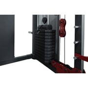 Entercise MS6106 Funcnional Trainer, 11-position, 144 kg - Black