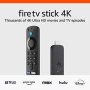 Amazon 4K Streaming Media Player Fire TV Stick Black