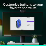 Logitech Signature M650 L Wireless Mouse Blue