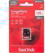 SanDisk ImageMate SDXC UHS-I Memory Card 128GB Black SDSDUN4-128G-AW6KN