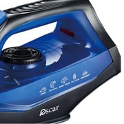 Oscar 1000W Dry Iron with Non-Stick Soleplate & Adjustable Temperature Control, Dry Iron OSI-2223