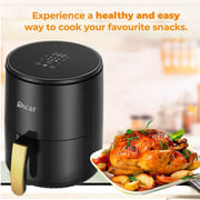 Oscar Air Fryer with 3L Capacity and Digital Timer – OAF3LDTB