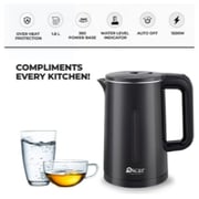 Oscar Electric Kettle 1.8L with Auto Shut-Off, Black – OKT18LSBK