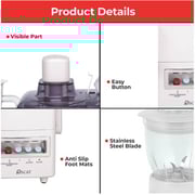 Oscar 4-in-1 Food Processor with Stainless Steel Blades – OFB-176P-A