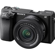 Sony E-Mount Camera Black + SELP16502 Lens