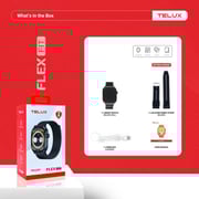 Telux Flexfit F1680 Smartwatch Black