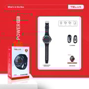 Telux Powerfit Y2682 Smartwatch Black