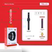 Telux Evo 9 Mini F1684 Smartwatch Black
