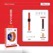 Telux Evo 9 Mini F1684 Smartwatch Silver