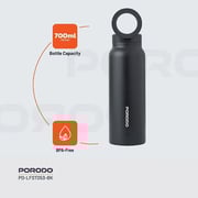 Porodo 1 Pc Mag Mount Bottle 700ml Black