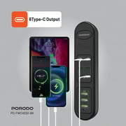 Porodo Multi Port Charging Hub 2m Black