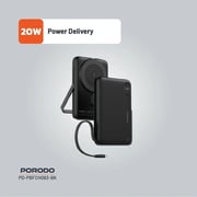 Porodo Power Bank 10000mAh Black PD-PBFCH065-BK