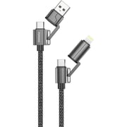 Porodo 1 Pc 5-in-1 Travel Combo Kit Black