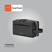 Porodo 1 Pc 5-in-1 Travel Combo Kit Black