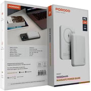 Porodo Wireless Power Bank 10000mAh White PD-PBFCH067-WH