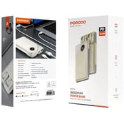 Porodo Power Bank 10000mAh White PD-PBFCH055-WH