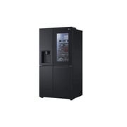LG InstaView Door-in-Door™ Side by Side 635L, Black, GC-X257CQHW