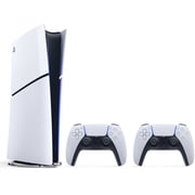 Sony PlayStation 5 Console (Digital Version) White + Extra DualSense Wireless Controller