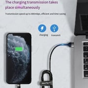 Romoss Lightning Cable 1m Black/Grey