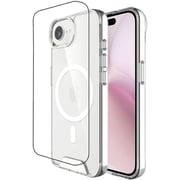 Glassology Case With Screen Protector Clear iPhone 16e