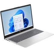 HP (2025) Laptop - AMD Ryzen 7-7730U / 15.6inch FHD / 512GB SSD / 16GB RAM / Shared AMD Radeon Graphics / Windows 11 Home / English & Arabic Keyboard / Natural Silver / Middle East Version - [15-FC0057NE]