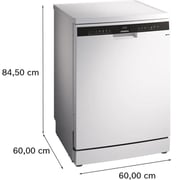 غسالة أطباق منفصلة غير مدمجة iQ300 من سيمنس SN23HW65MM