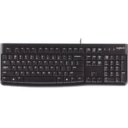 Logitech K120 Plug & Play US International Keyboard Black
