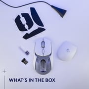 Logitech G309 Wireless Optical Gaming Mouse 1.8m White
