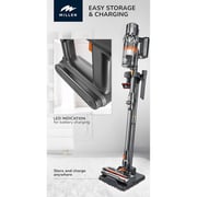 Millen Cordless Vacuum Cleaner Grey MVCS7073
