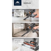 Millen Cordless Vacuum Cleaner Grey MVCS7073