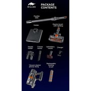 Millen Cordless Vacuum Cleaner Grey MVCS7073