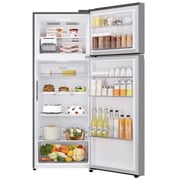 LG Top Mount Refrigerator 461 L , No Frost Prime Silver, GL-B602PFWQ